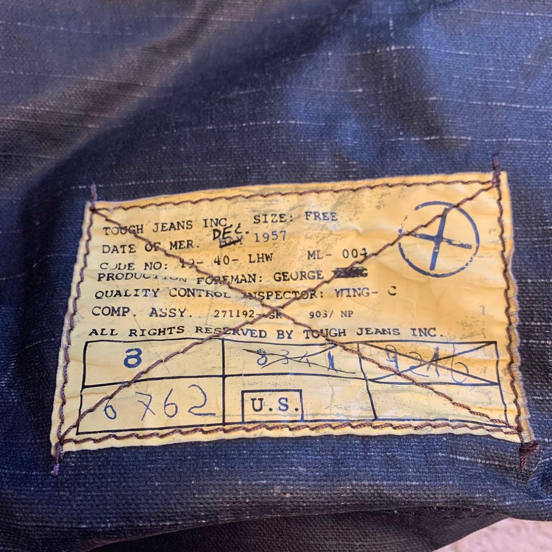 TOUGH JEANS SMITH トートバッグ レッド/ブラック