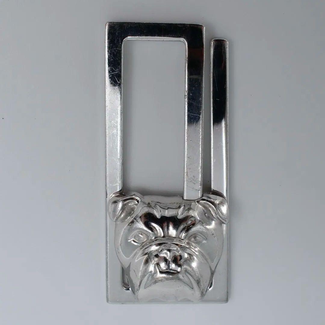 DUNHILL ブルドッグデザイン マネークリップ