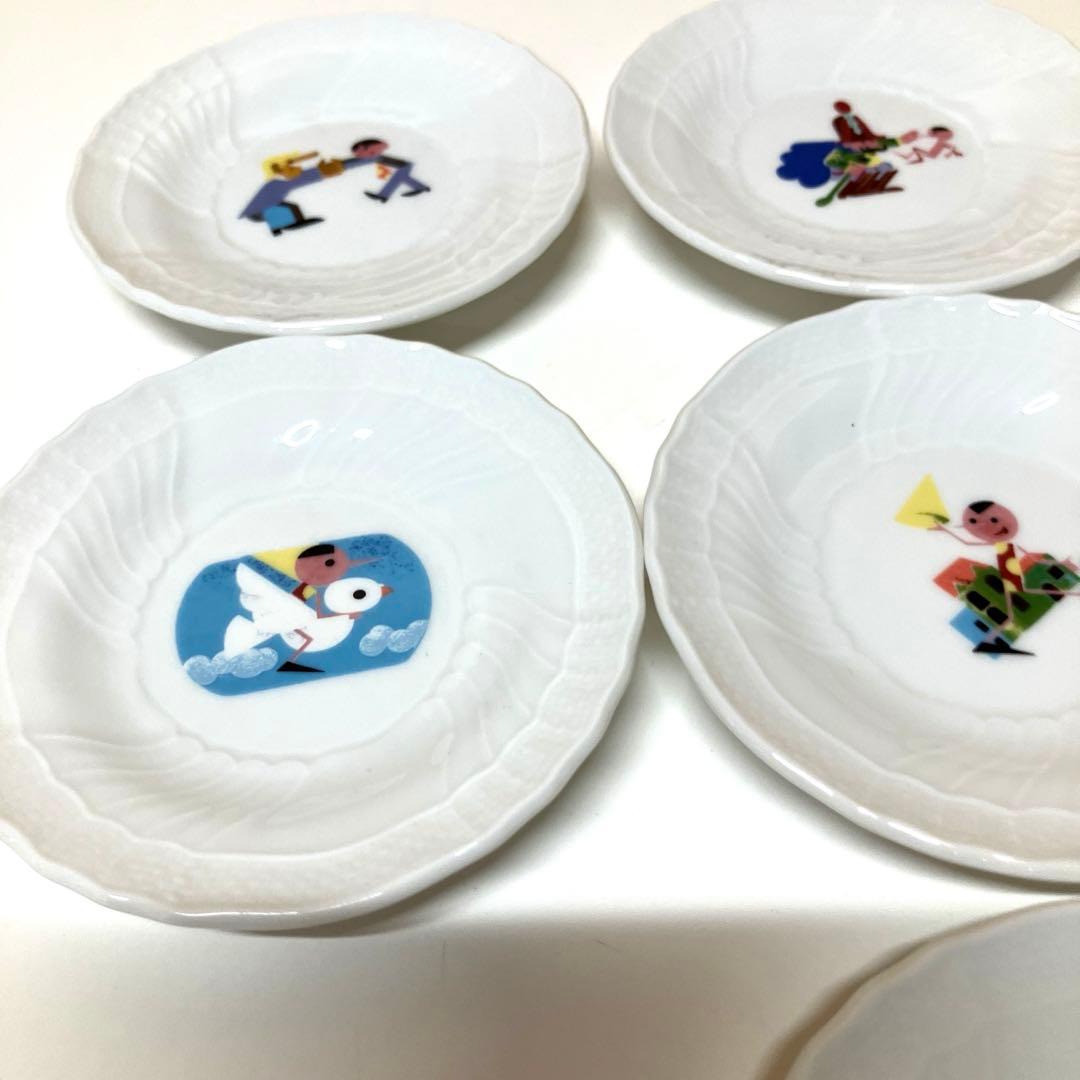 E57 リチャードジノリ ピノキオ ミニプレート 7枚セット