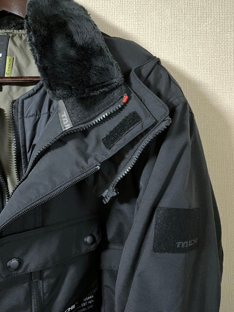 RSタイチ　モンスターオールシーズンパーカー　ブラック　メンズ3XL