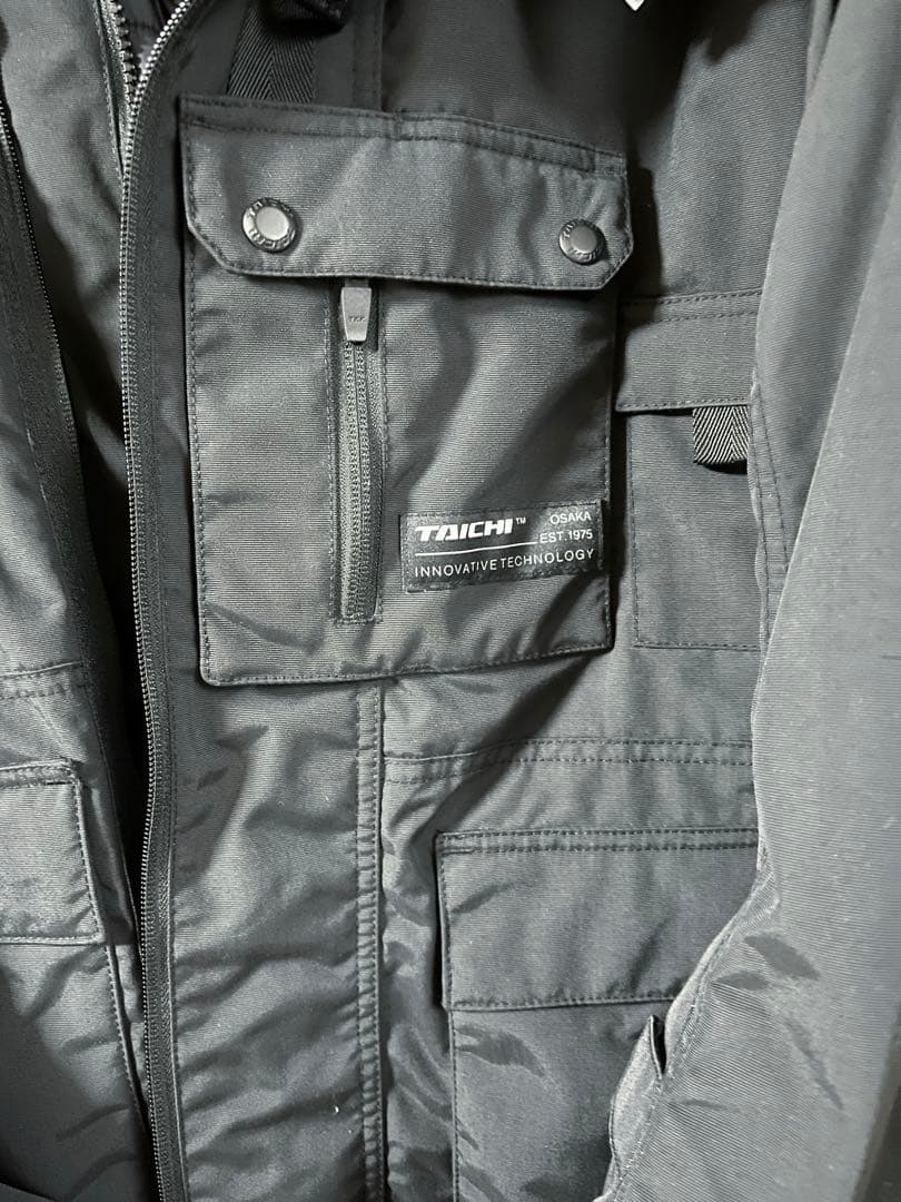 RSタイチ　モンスターオールシーズンパーカー　ブラック　メンズ3XL