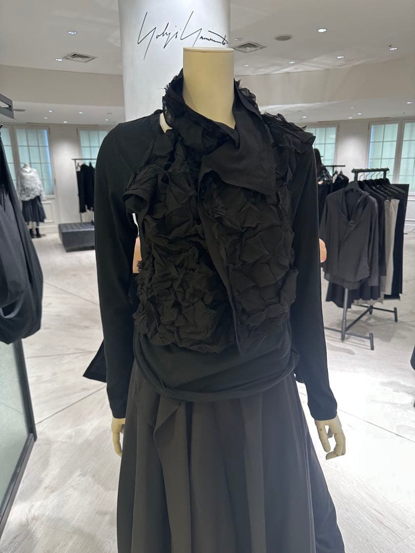 Bフライデー★新品タグ付★yohjiyamamoto★2025SS★ブラウス★