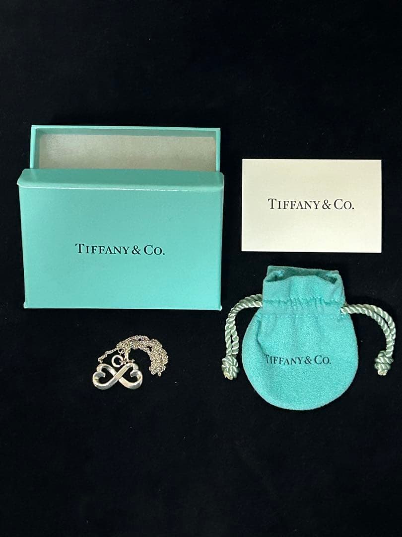 ク*ク様 ティファニー ダブルラビングハート