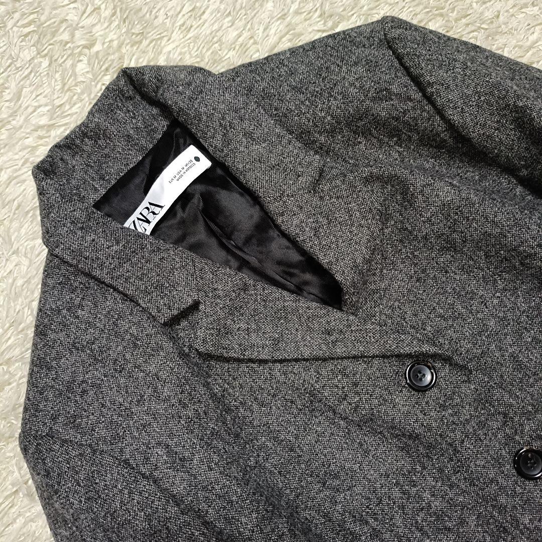 完売品＊ザラ ZARA ZWコレクション ウールブレンドブレザー ミディスカート