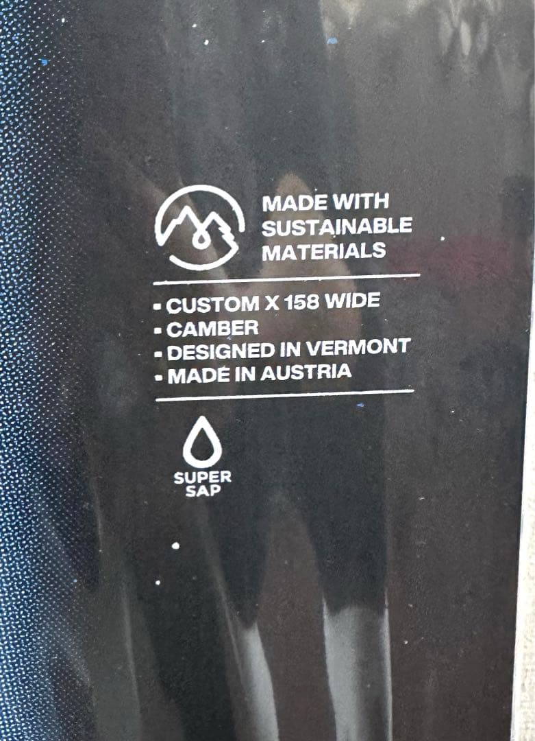 BURTON CUSTOMX 158 Wバートン カスタムX 23-24新品