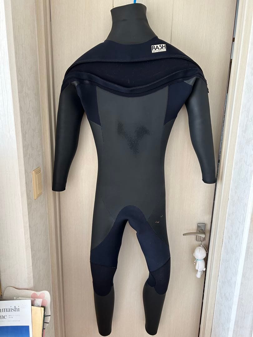 RASH WETSUITS フルスーツ ブラック　セミドライ　５ミリ　3ミリ