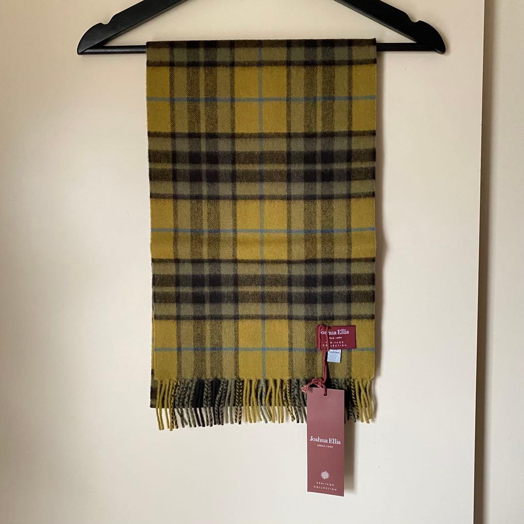 【Joshua Ellis】 ジョシュア エリス カシミヤ マフラー ストール