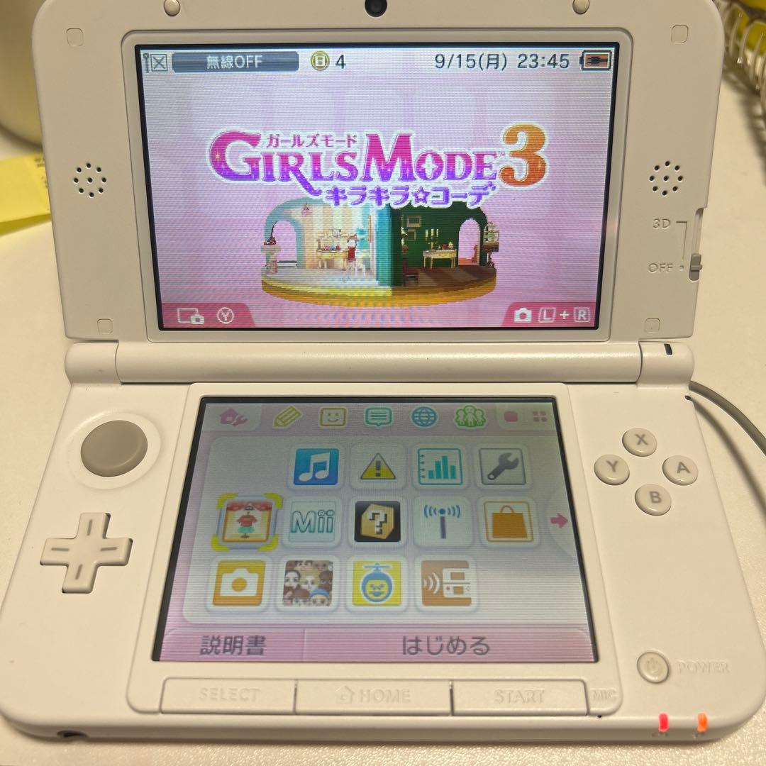 Nintendo 3ds LL ピンク×ホワイト 専用