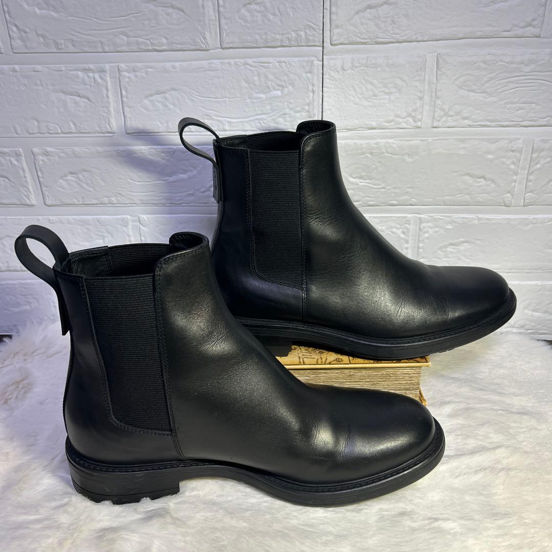 未使用級　theory セオリー　サイドゴアブーツ 27　ブラック　防水 ミドル