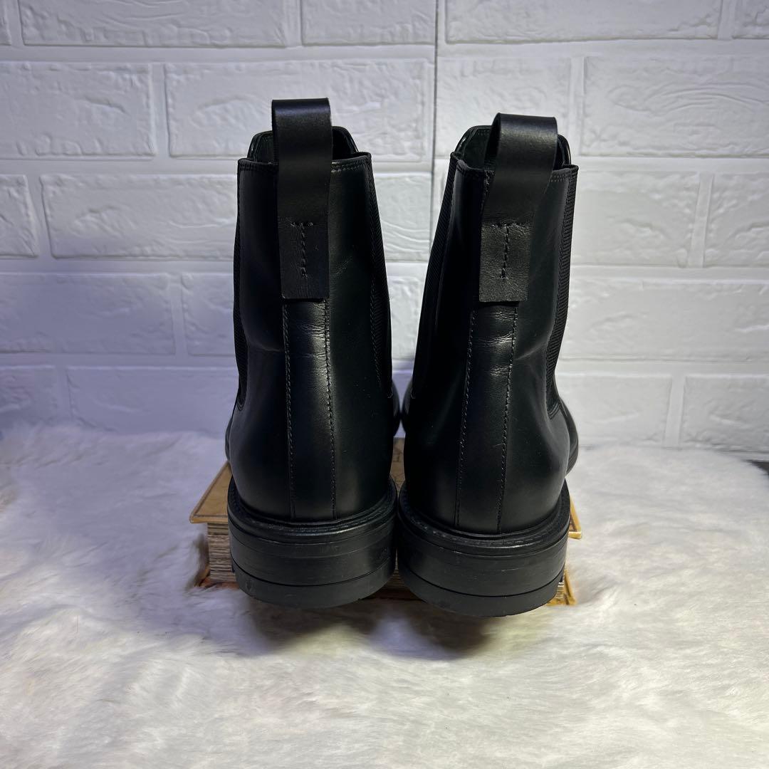 未使用級　theory セオリー　サイドゴアブーツ 27　ブラック　防水 ミドル