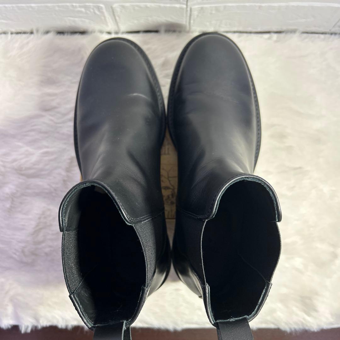 未使用級　theory セオリー　サイドゴアブーツ 27　ブラック　防水 ミドル