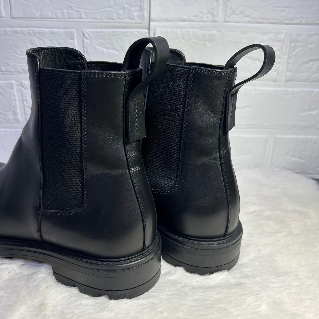 未使用級　theory セオリー　サイドゴアブーツ 27　ブラック　防水 ミドル