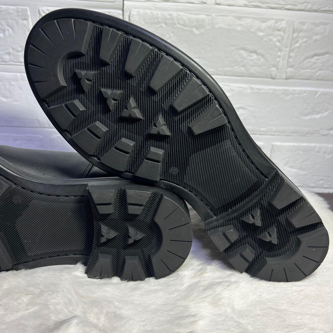 未使用級　theory セオリー　サイドゴアブーツ 27　ブラック　防水 ミドル