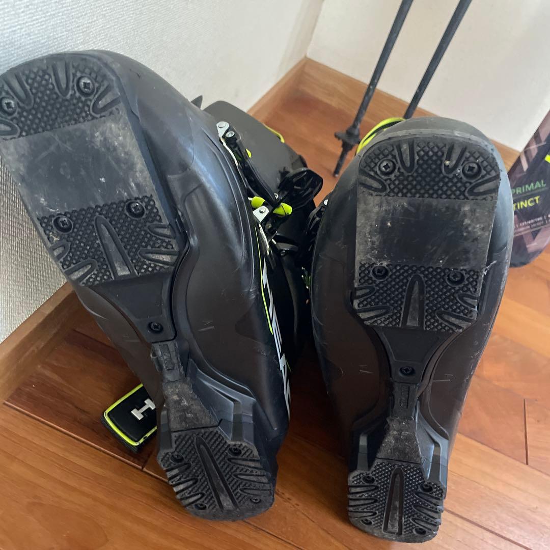 HEAD スキーセット 板156センチ、ブーツ28センチ、ストック115センチ