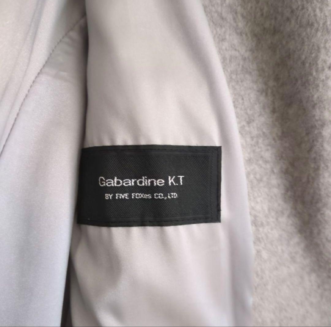 Gabardine K.T ギャバジンKT 異素材 切り替え ダウンコート