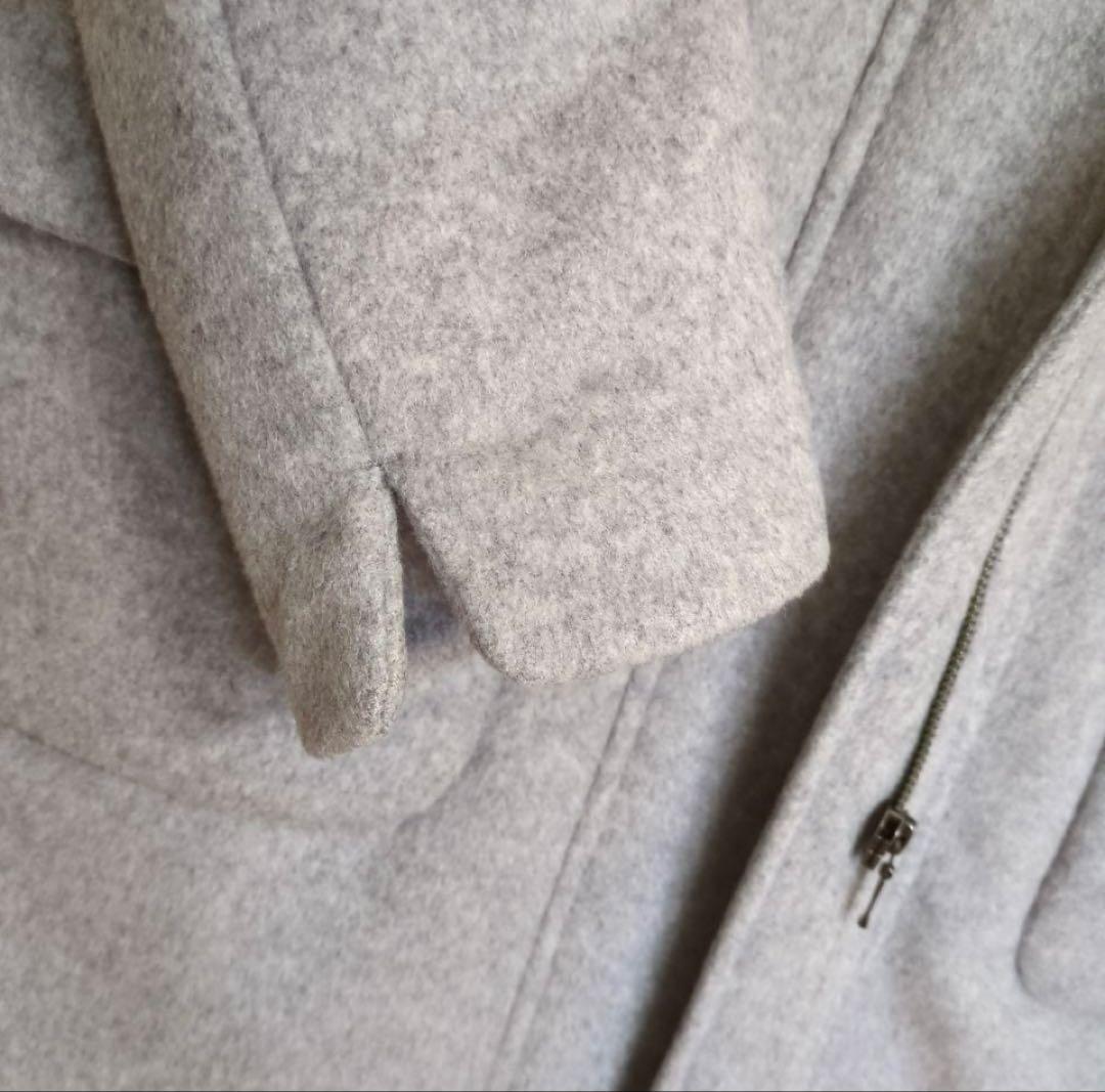 Gabardine K.T ギャバジンKT 異素材 切り替え ダウンコート