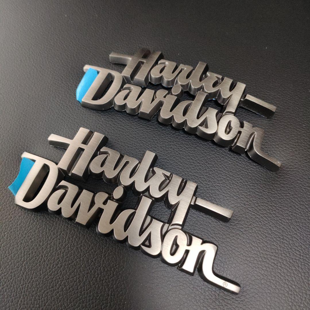 新品 ハーレー 純正 タンク エンブレム 2個セット