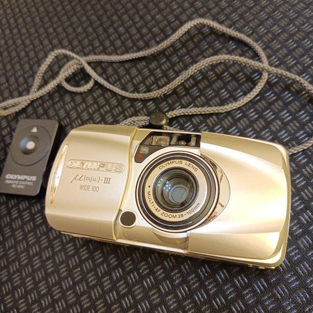 OLYMPUS mju-III WIDE100　フィルムカメラ　動作未確認