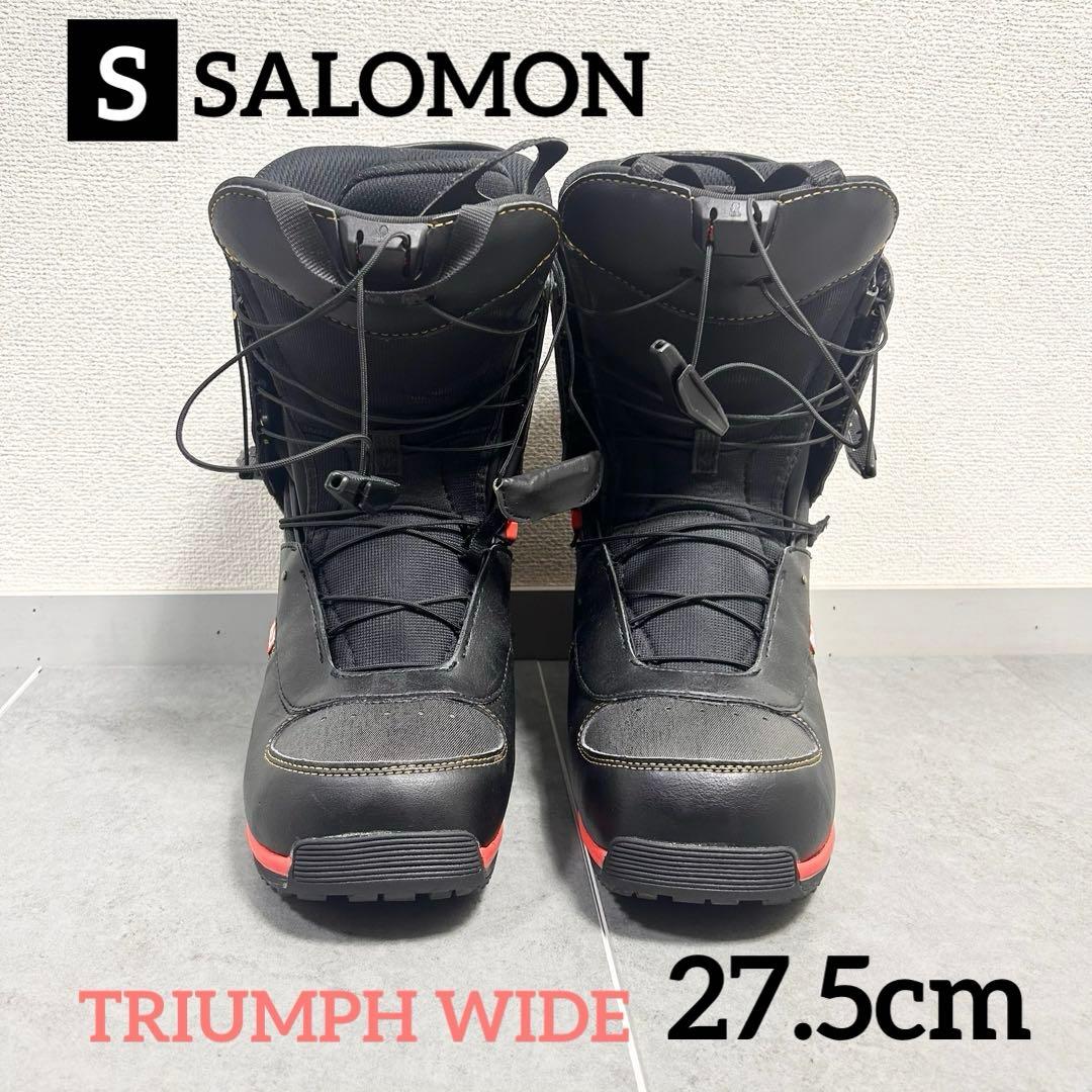 SALOMON TRIUMPH WIDE スノーボードブーツ 27.5cm