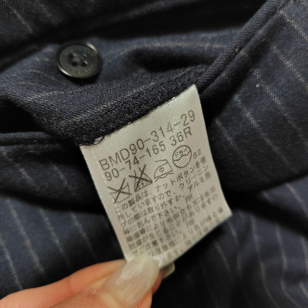 バーバリーブラックレーベル　セットアップ　スーツ　ビジネス　フォーマル　36