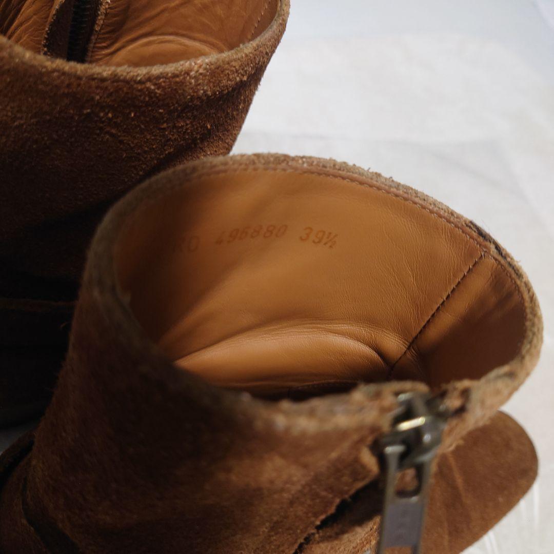 サンローランクラッシックワイアットハーネス ウエスタンブーツ39‐1／2