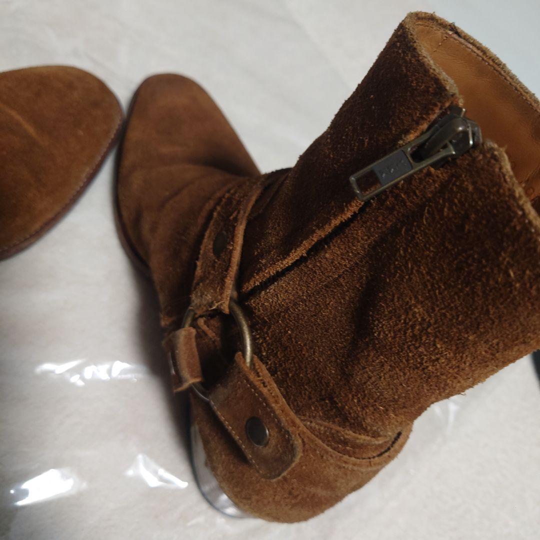 サンローランクラッシックワイアットハーネス ウエスタンブーツ39‐1／2