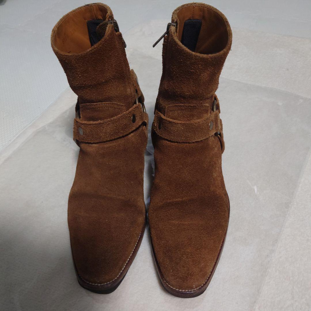 サンローランクラッシックワイアットハーネス ウエスタンブーツ39‐1／2