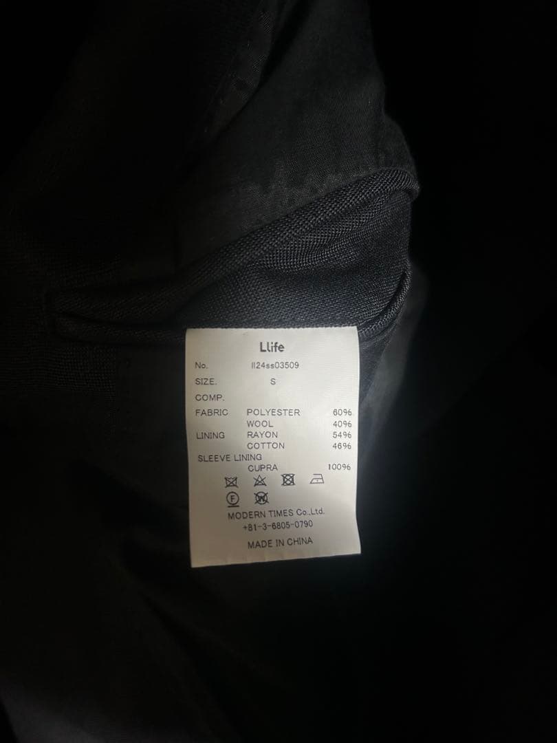 ジャケット・アウター LIDNM Llife DOESKIN TAILORED JACKET