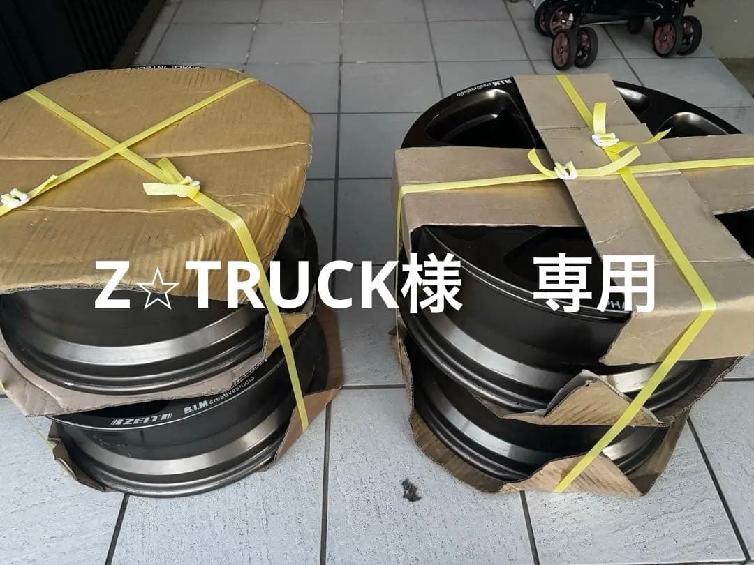 ZEIT B.I.M 17インチ ホイール　ハブ径約73mm美品　4個セット