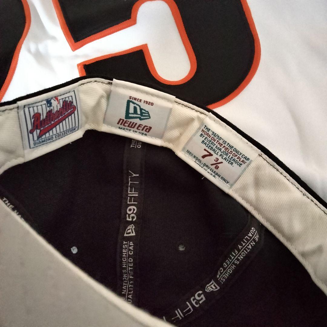 1998年 バリーボンズ オールスターパッチ付ジャージ ハット