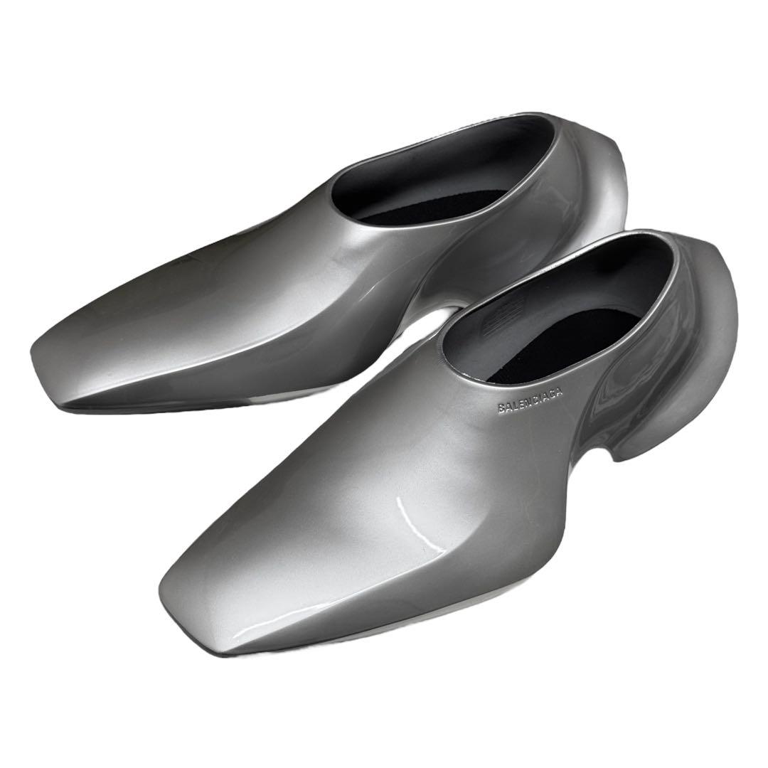 バレンシアガ SPACE スペース シューズ レアカラー シルバー