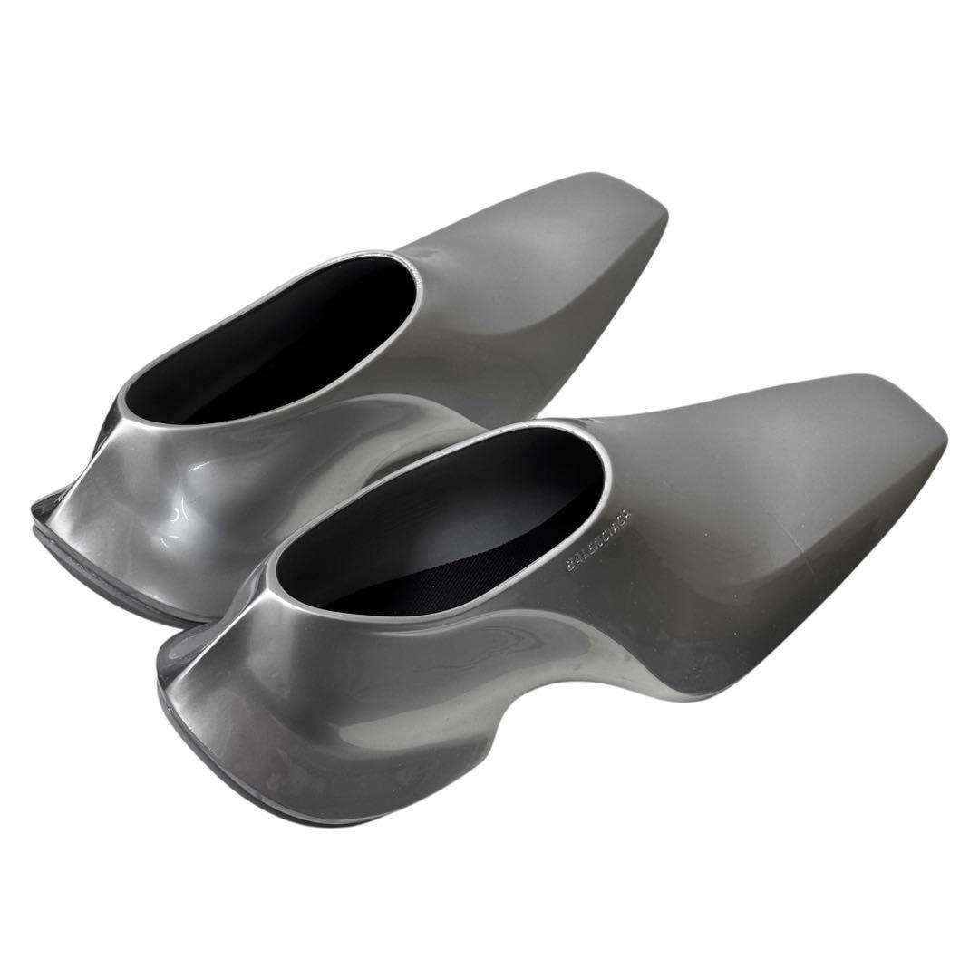 バレンシアガ SPACE スペース シューズ レアカラー シルバー