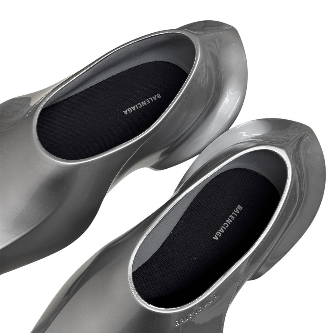 バレンシアガ SPACE スペース シューズ レアカラー シルバー