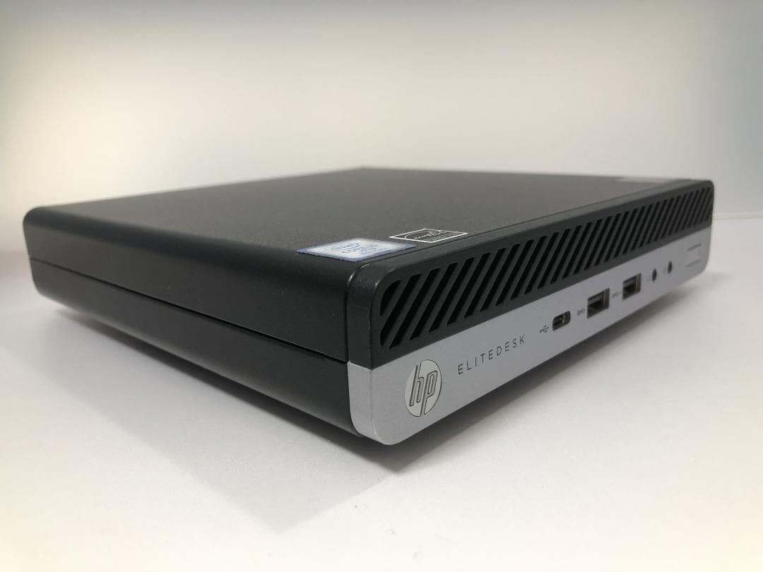 ミニPC HP EliteDesk800G4 Core i5-8500T Win11Pro