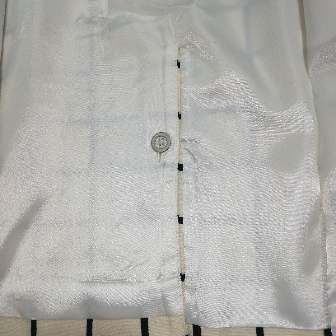 marimekko ステンカラーコート ホワイト 白 チェック マリメッコ 34