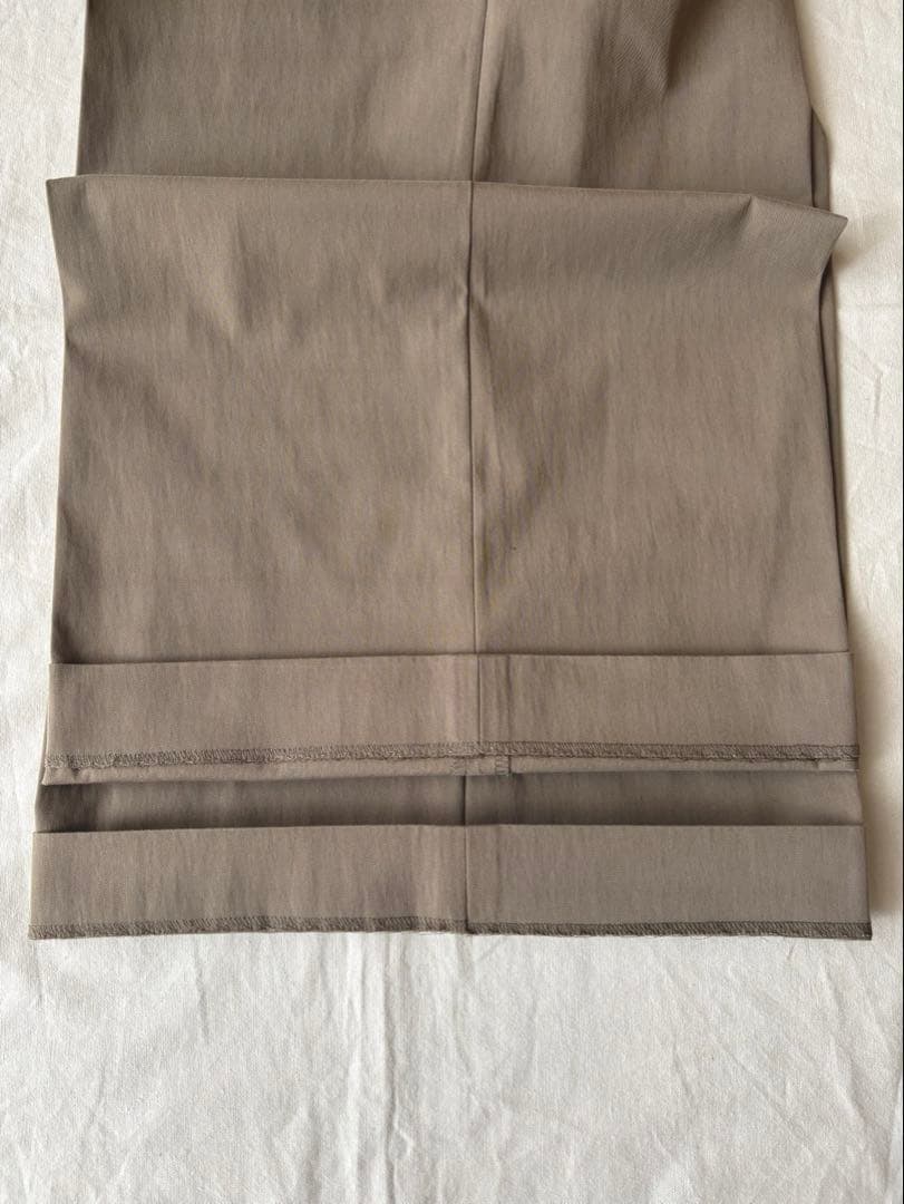 〈AP STUDIO〉コットンナイロンワイドパンツ/38