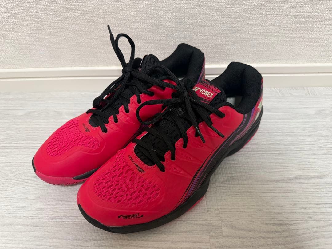 【美品】YONEX ヨネックス パワークッションエアラスダッシュ3ワイドGC