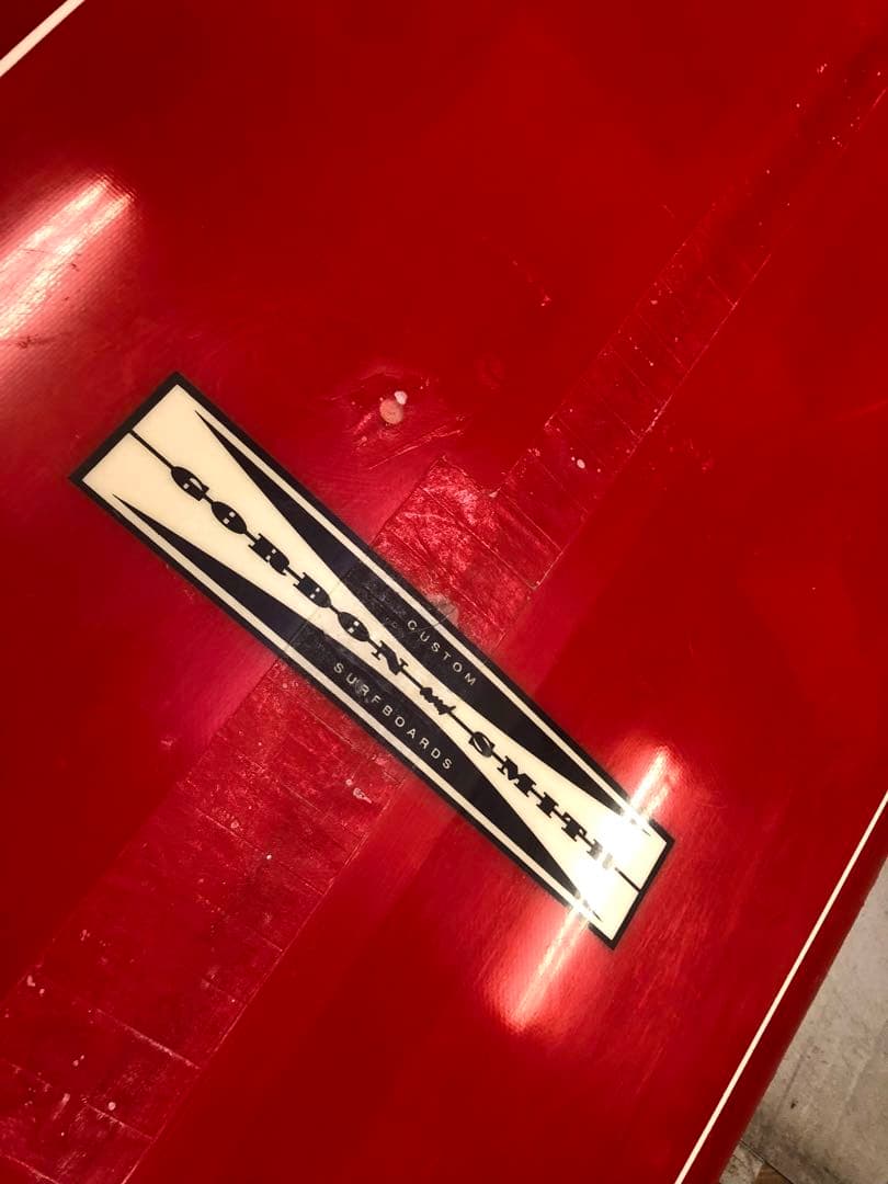 ヴィンテージ　ロングボード　G&S シングルフィン　ディスプレイ