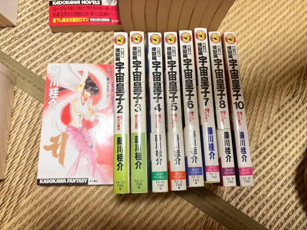宇宙皇子 天上編、妖夢編、地上編　全10巻 煉獄編 1巻〜8巻・10巻　藤川桂介