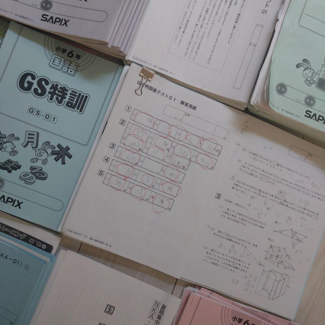 2025年度受験 サピックス 6年 SS開成テキスト