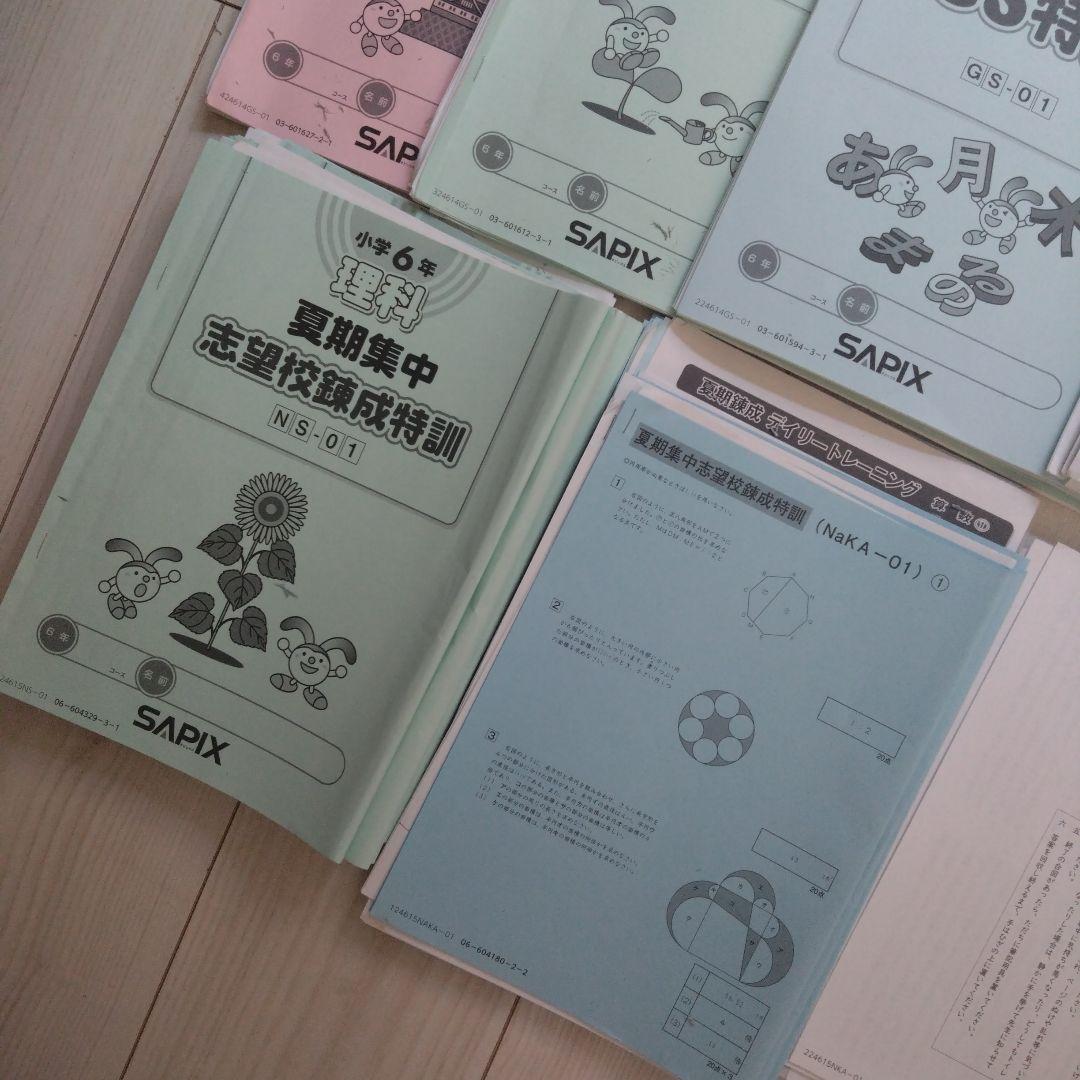 2025年度受験 サピックス 6年 SS開成テキスト