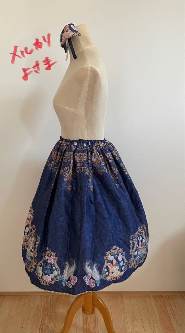 レア！新品*Enchantilly*QueenBunnyスカート＋カチューシャ