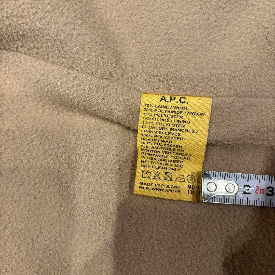 A.P. C アーペーセー チェック柄 ウールジャケット