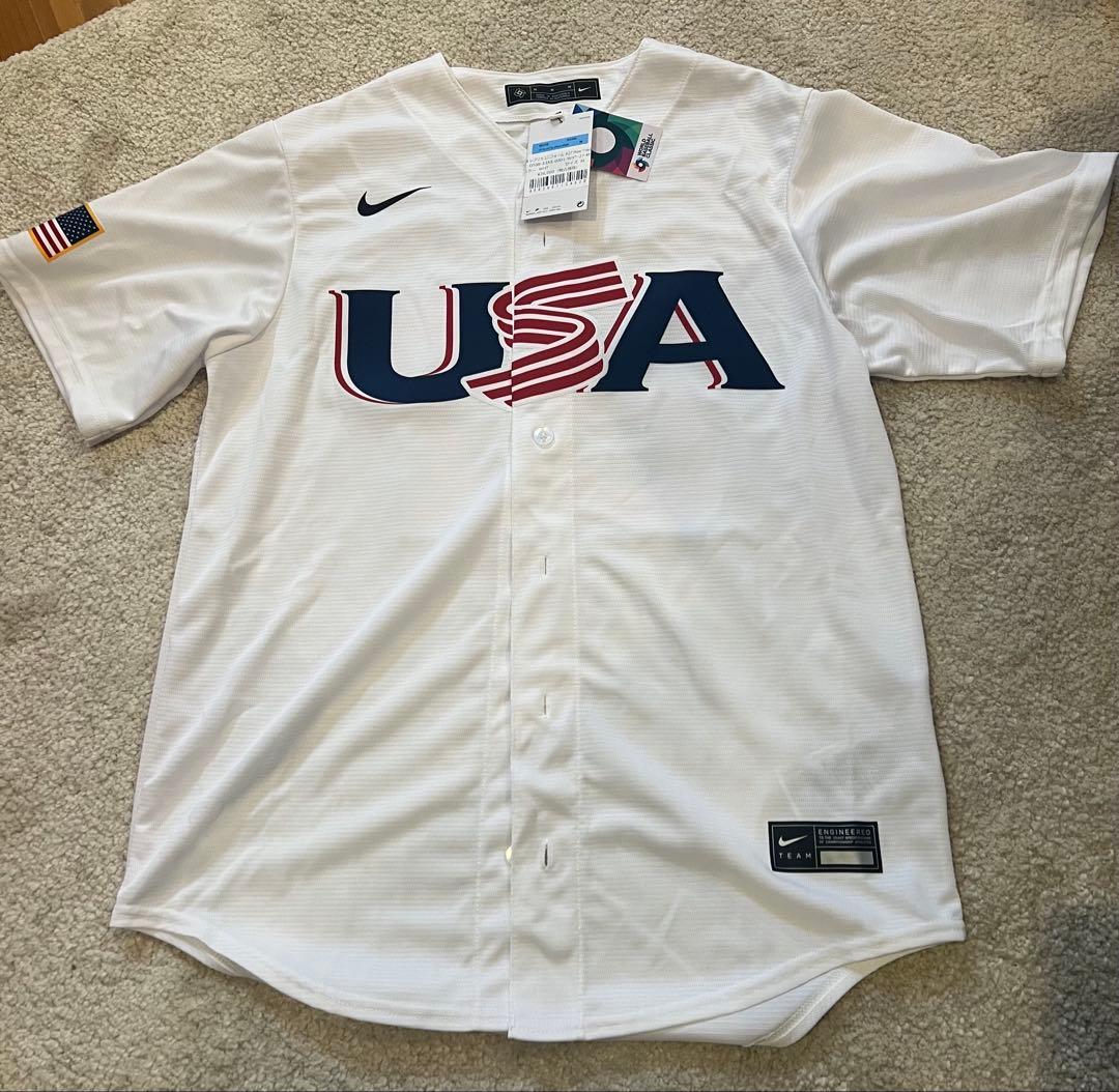 ナイキ USA Baseball ジャージ マイク トラウト WBC