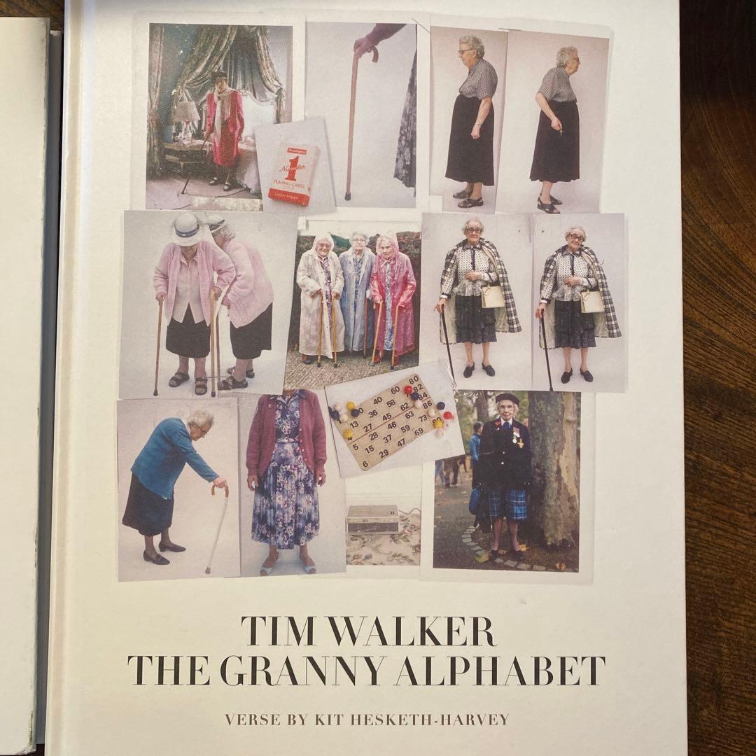 アート・デザイン・音楽 The grannny Alpharbet by Tim Walker