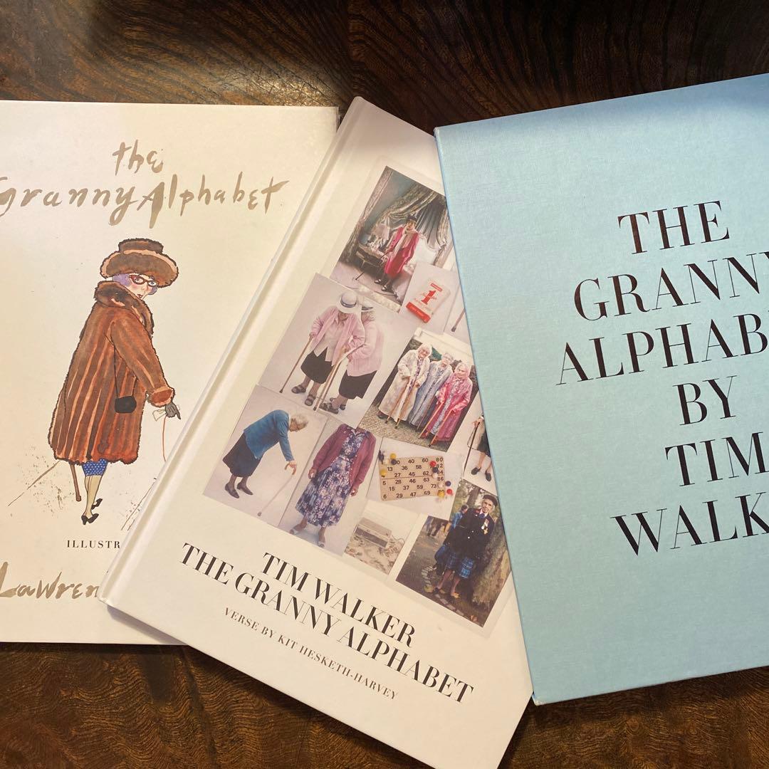 アート・デザイン・音楽 The grannny Alpharbet by Tim Walker