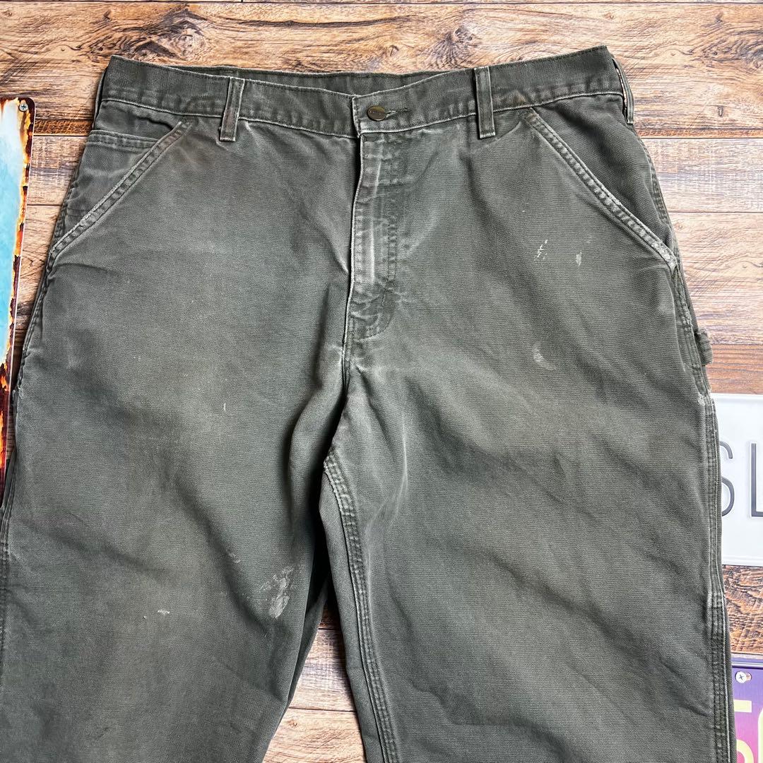 N*r様 Carhartt カーハート ダック地 ペインターパンツ W36 古着
