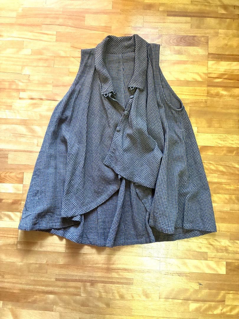 【期間限定値下げ】うさとの服 Usaato ロングジレ　ベスト