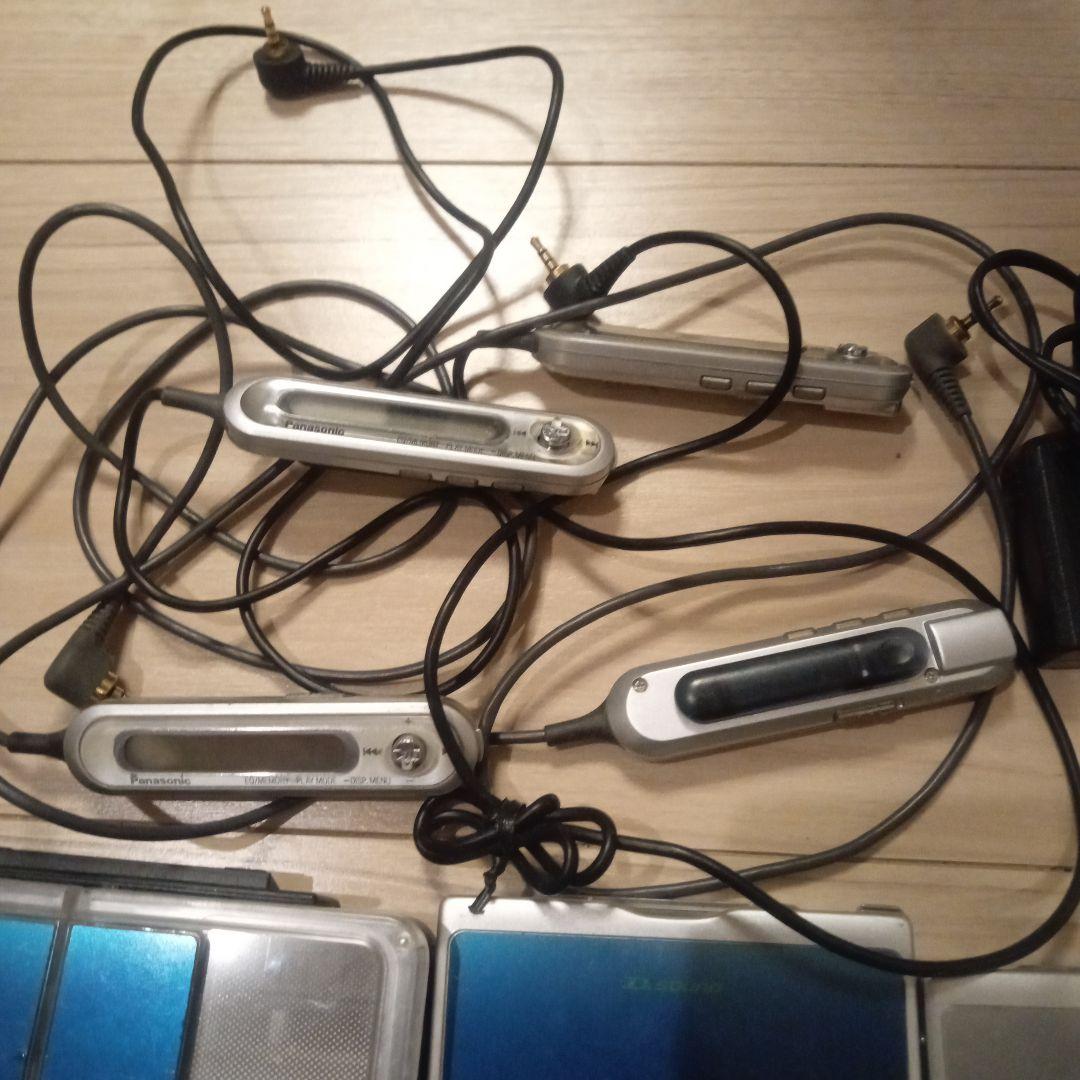 mdプレーヤー　パナソニックsj mj59 4台セット　ジャンク