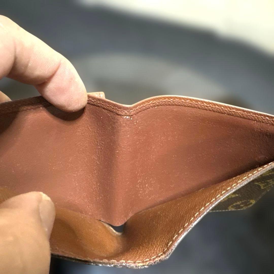 13☆美品☆モノグラム♪マルコ☆2つ折り財布★ポケット有
